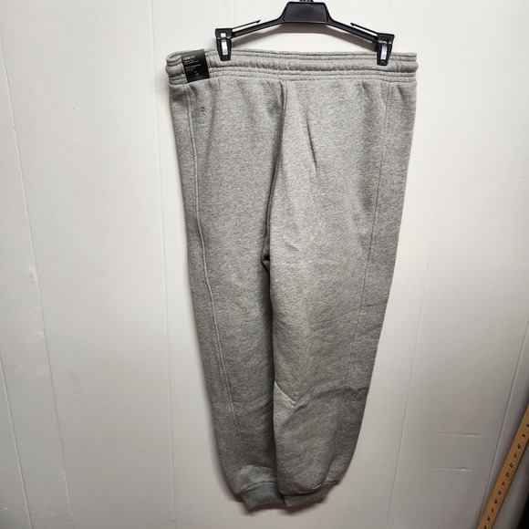 Adidas Pants Womens Medium Gray All SZN Fleece Cuffed Joggers Sweatpants‎ HK0442 - Picture 2 of 11